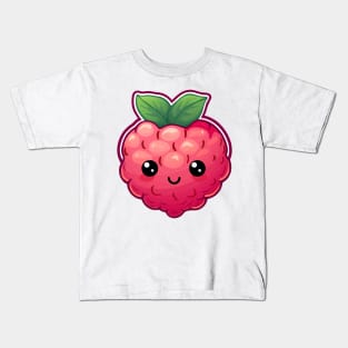 Cute Raspberry Kids T-Shirt